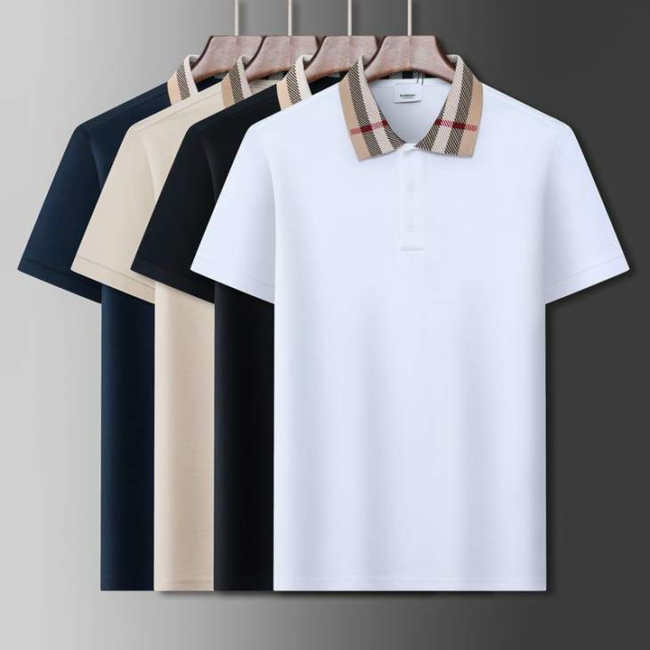 Picture of Burberry Polo Shirts Short _SKUBurberryM-3XLgyxB98129101